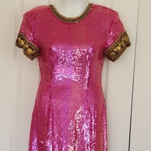Designer 1980's Lillie Rubin Cocktail Dress